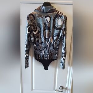 Stylish Black and Gray Kids One Piece